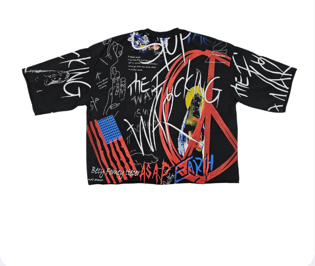 THE WAR- CROPPED TEE