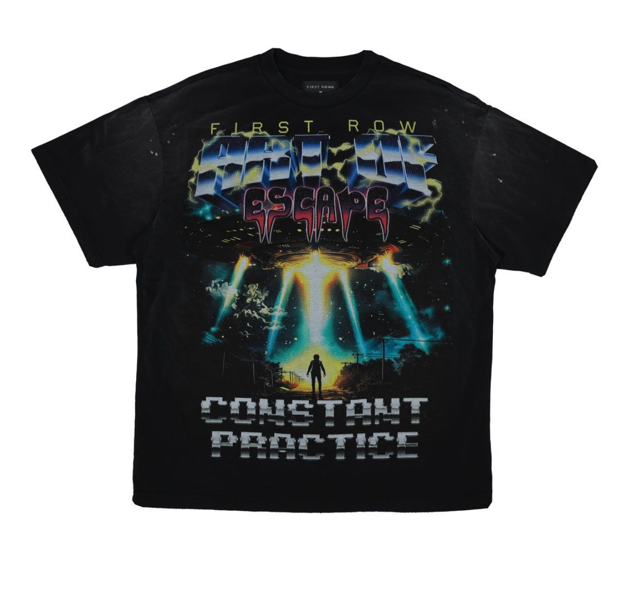 ART OF ESCAPE BOXY TEE - FIRST ROW