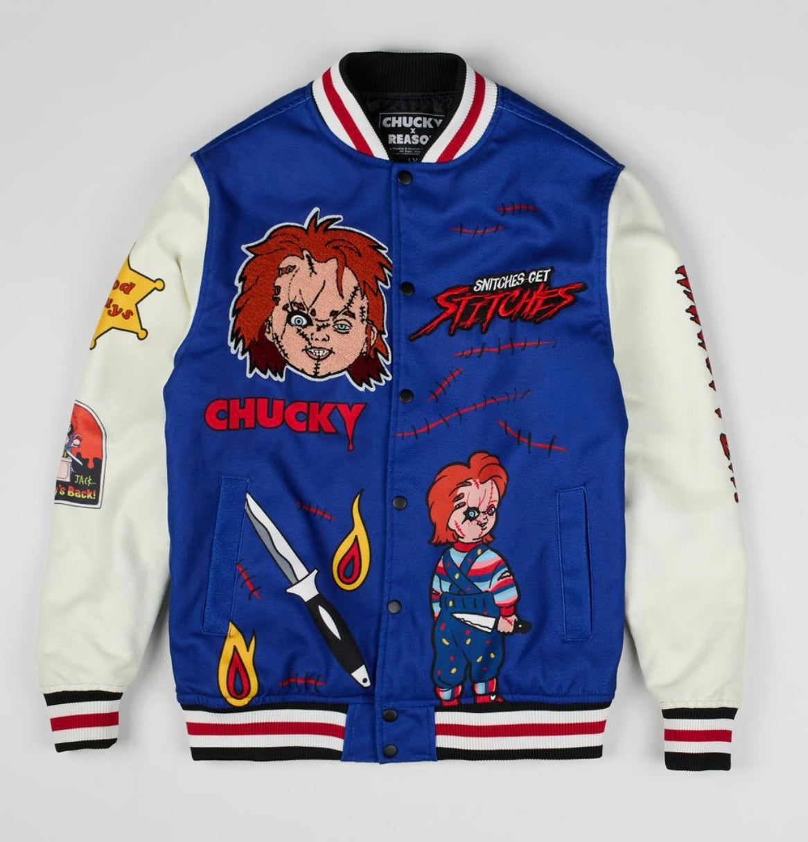 CHUCKY- SNITCHES GET STITCHES