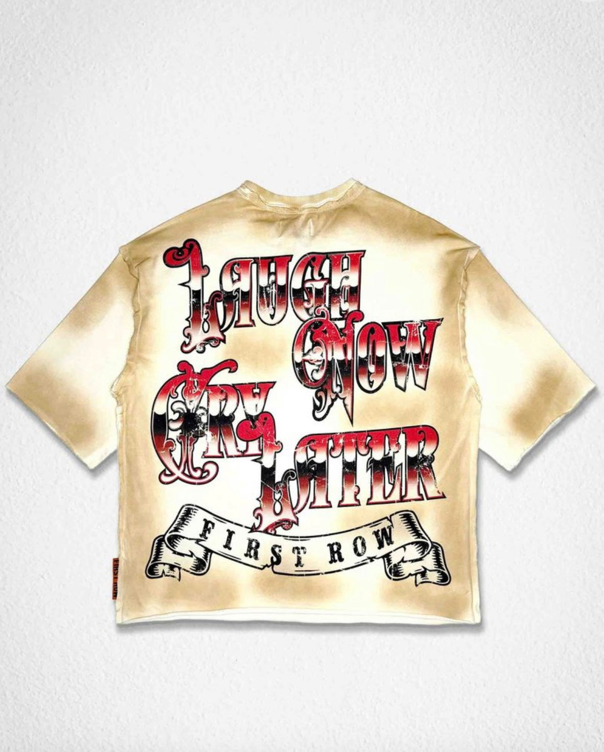 LAUGH NOW CRY LATER CARNIVAL BOXY TEE
