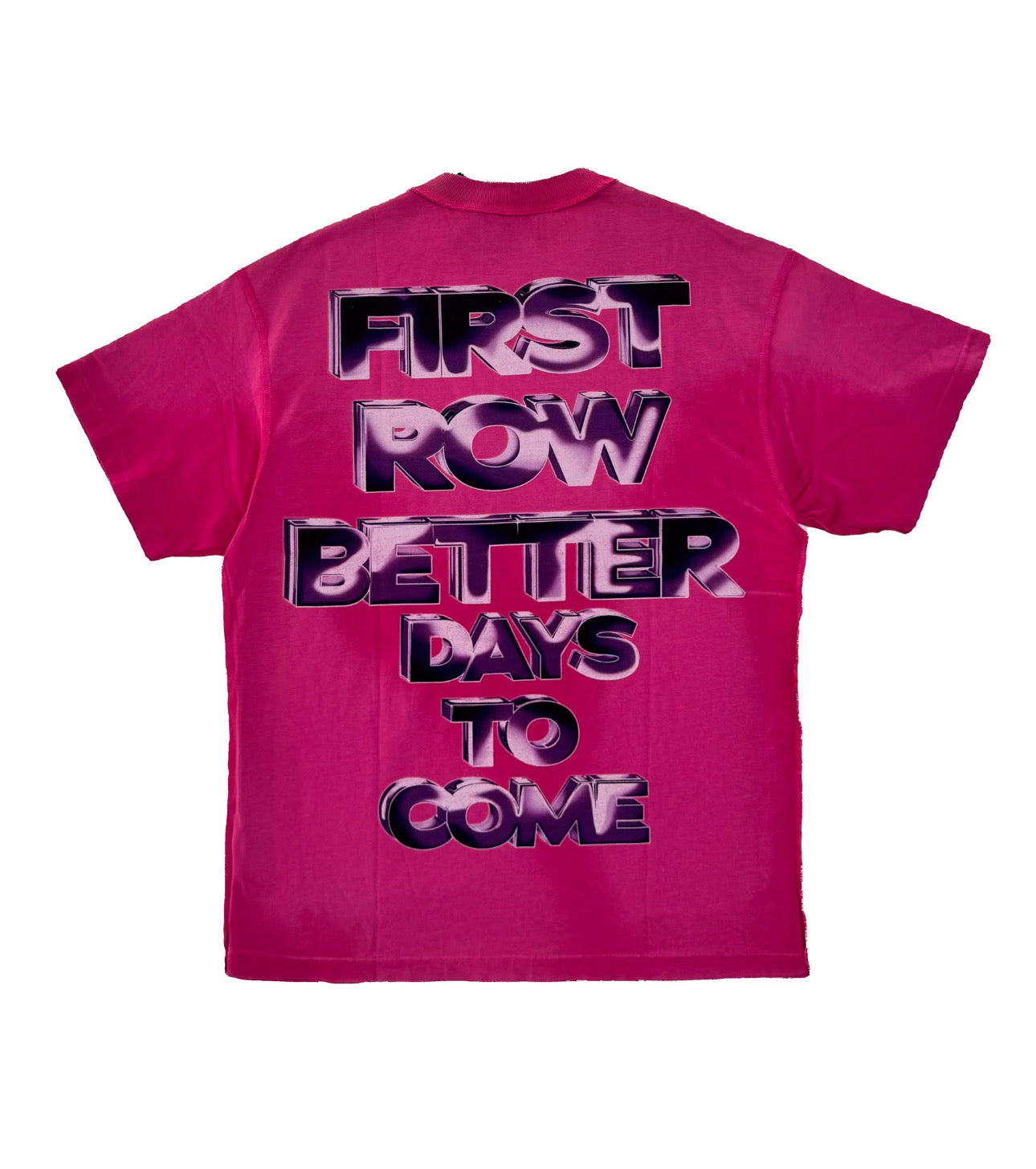 POST HUMAN- BOXY TEE- FIRST ROW